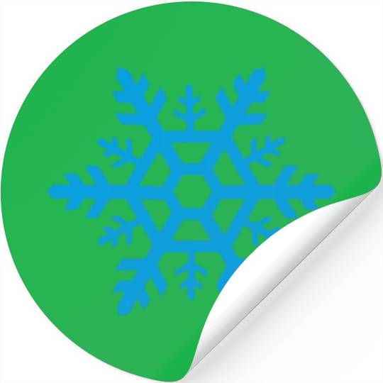 Snowflake Funny Stickers