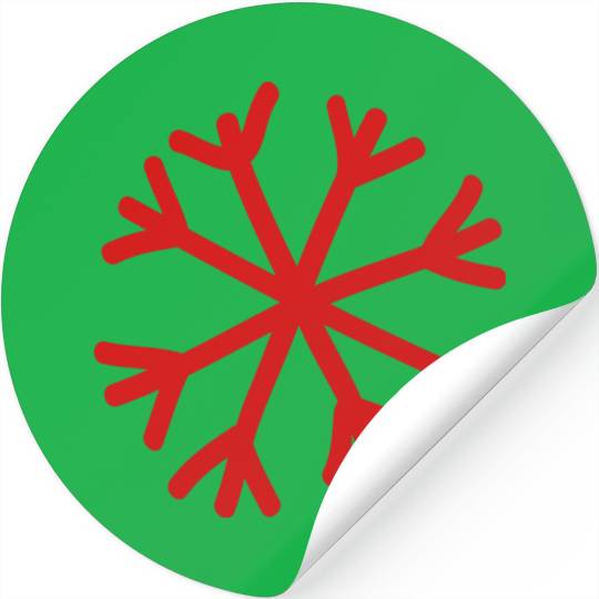 Snowflake Stickers