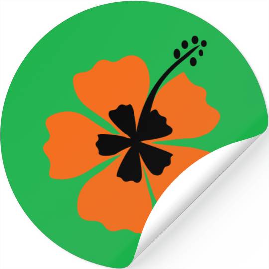 hibiscus Stickers
