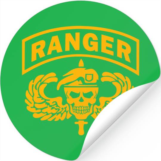 US Army Ranger Skull Stickers