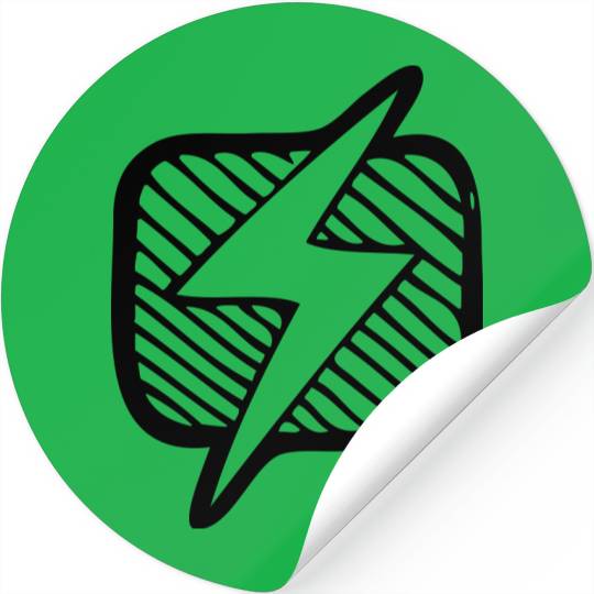 Jobs electrician lightning 028 ai vectorstock 213 Stickers