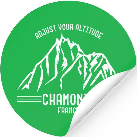 Chamonix France Stickers