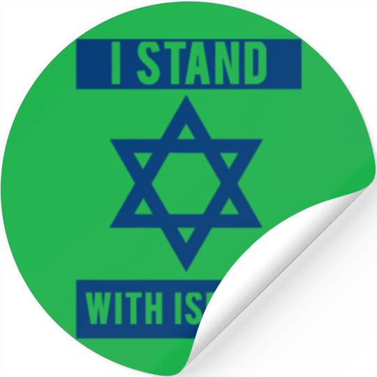 I Stand With Israel Stickers