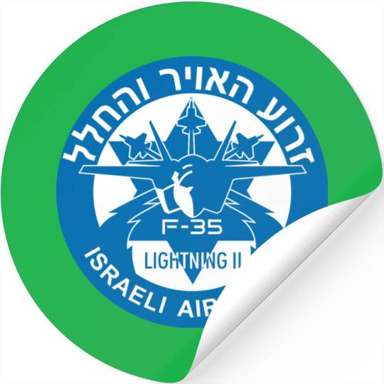 F-35 Lightning II Israel Stickers
