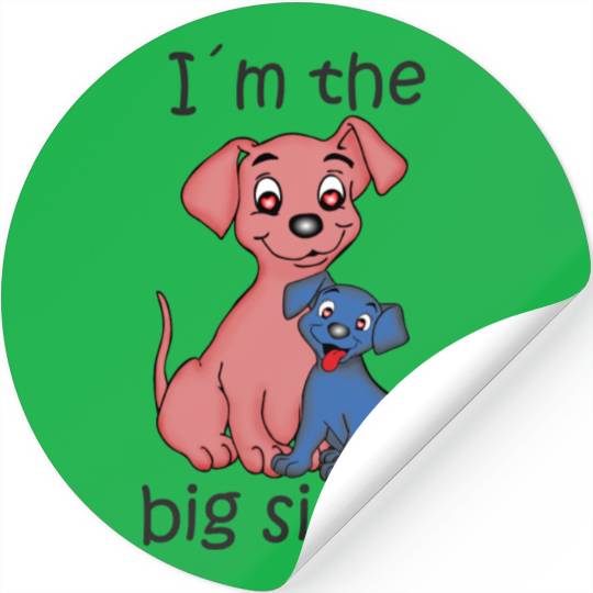 I'm the Big Sister Stickers
