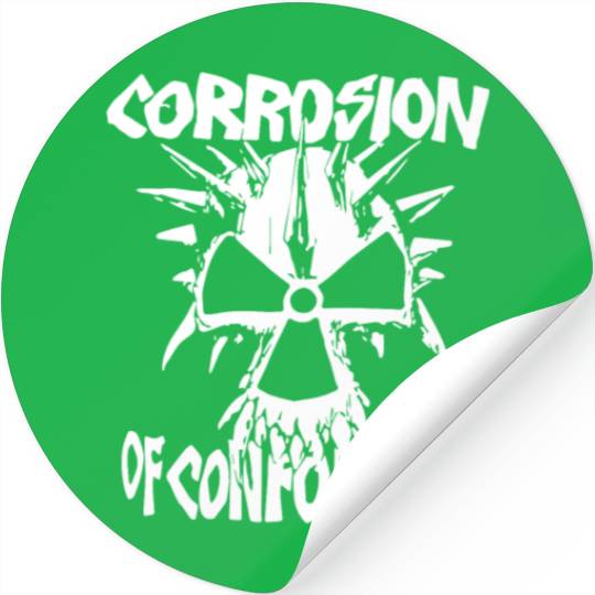 Corrosion Of Conformity Old School Logo Stickers