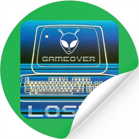 Game Over, Loser Stickers