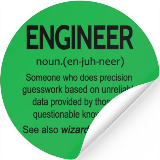 engineer Stickers