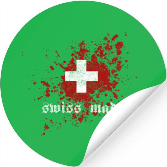 swiss made Stickers