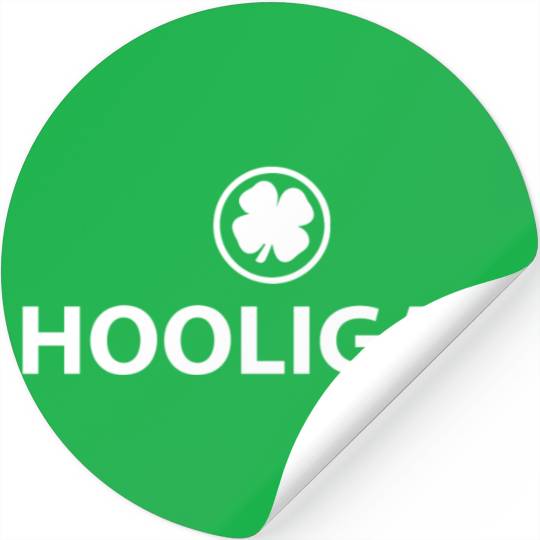 Hooligan Irish Stickers