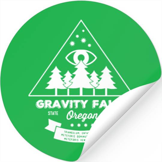 Visit Gravity Falls Stickers