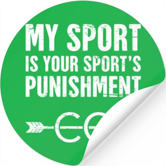 Cross Country Running Stickers