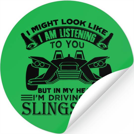 Slingshot In My Heart Stickers
