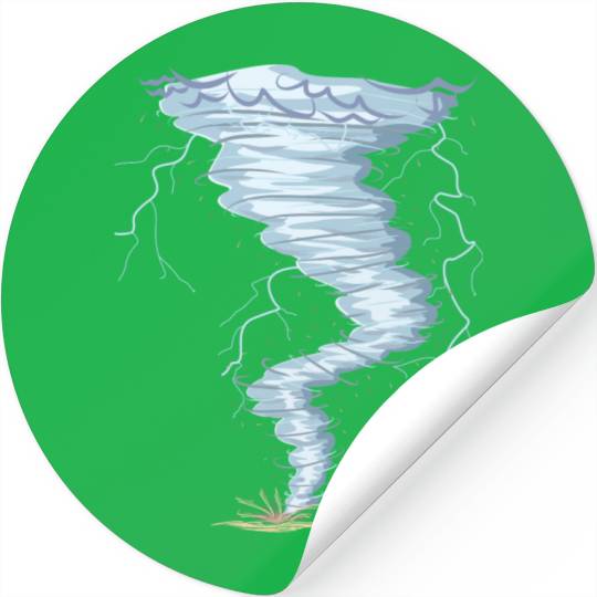 Weather Tornado whirlwind Storm Hunter cool design Stickers