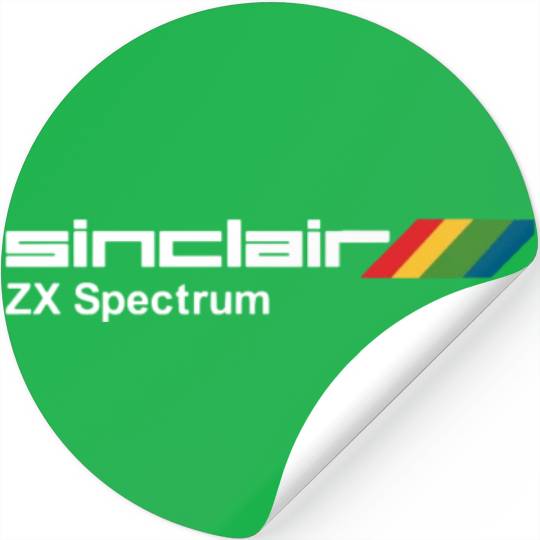 Sinclair Zx Spectrum Mens Retro 80 s Video Game T Stickers