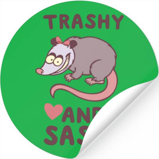 trashy and sassy disney Stickers