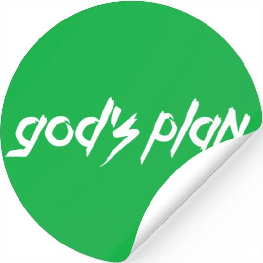 Drake God's Plan Rap Charts Lyrics Gift Fan Stickers