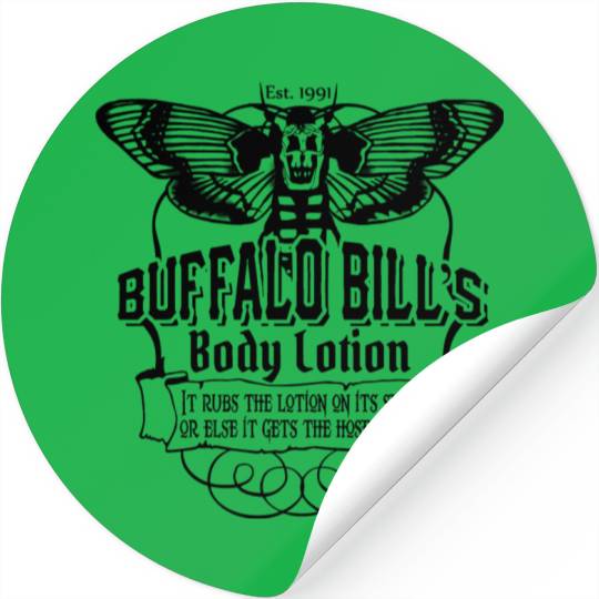 Buffalo Bill - Buffalo Bill's body lotion t - sh Stickers