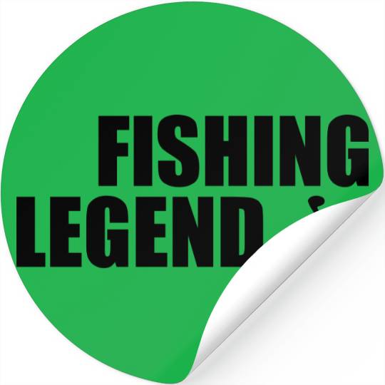 fishing legend Stickers