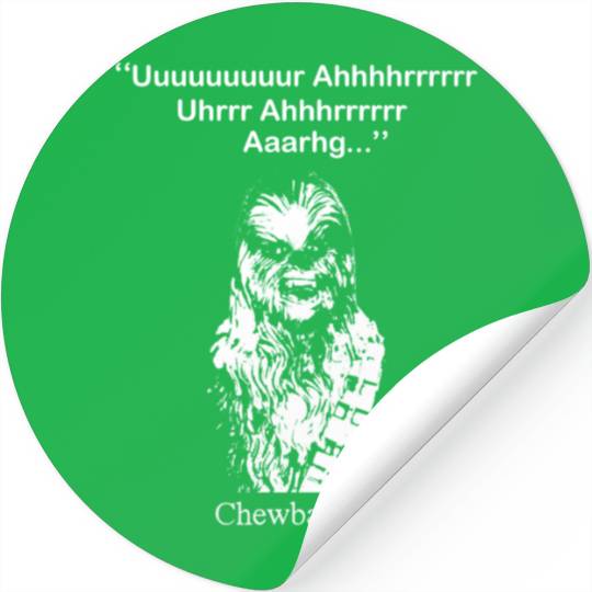 Chewbacca T - Stickers - Star Wars fan