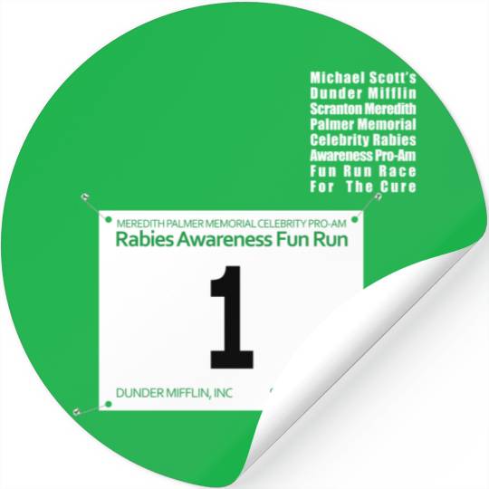 FUN RUN Michael Stickers