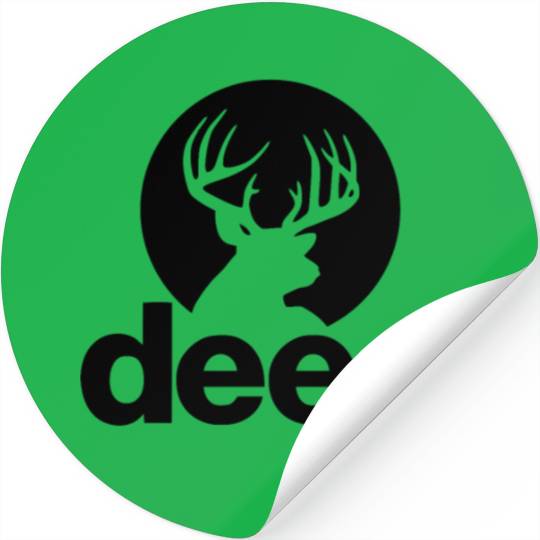 Deer Jeep Hunting Stickers