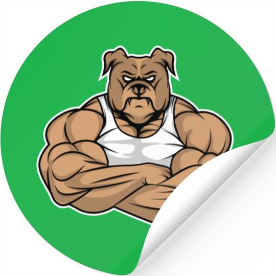 Dog Canine Pet Bulldog Pitbull Doberman Pug Gift I Stickers