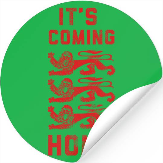 Three Lions Stickers, Englad Football Stickers, It's Co