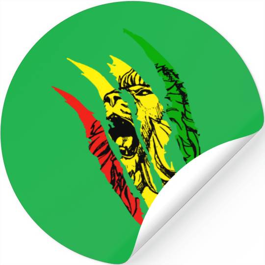 Lion Of Judah - Reggae Music Rastafari Rasta Gift Stickers