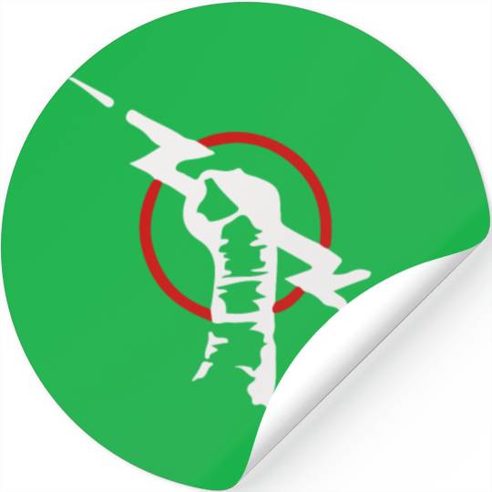 Cm Punk Lighting Rod Stickers