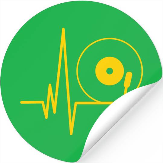 Vinyl Beat Stickers