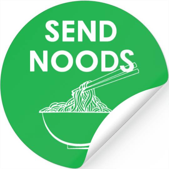 send noods chef Stickers