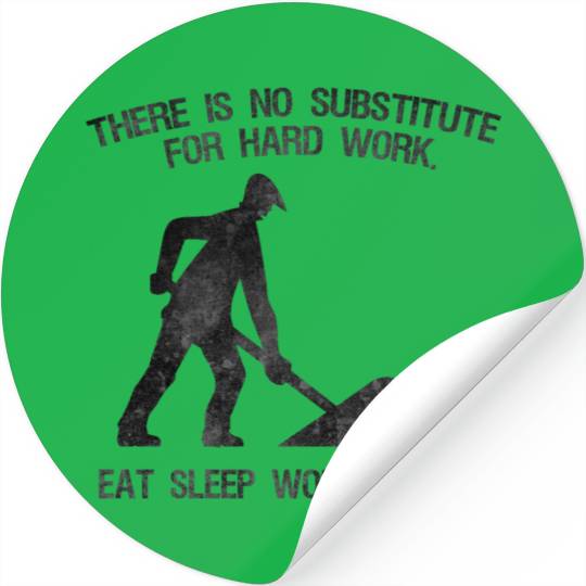 WORK HARD (b) Stickers
