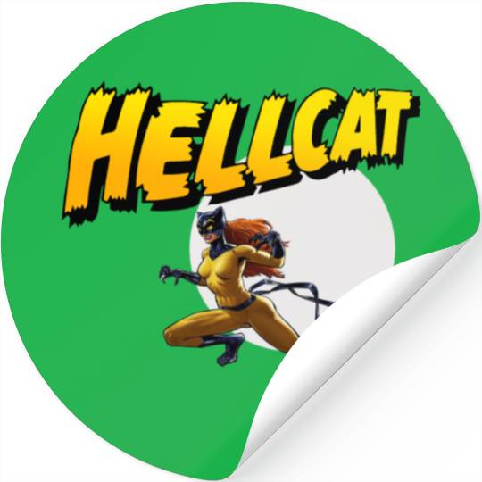 Mens Marvel Hell Cat Hella Cat Hellcat New cat Stickers