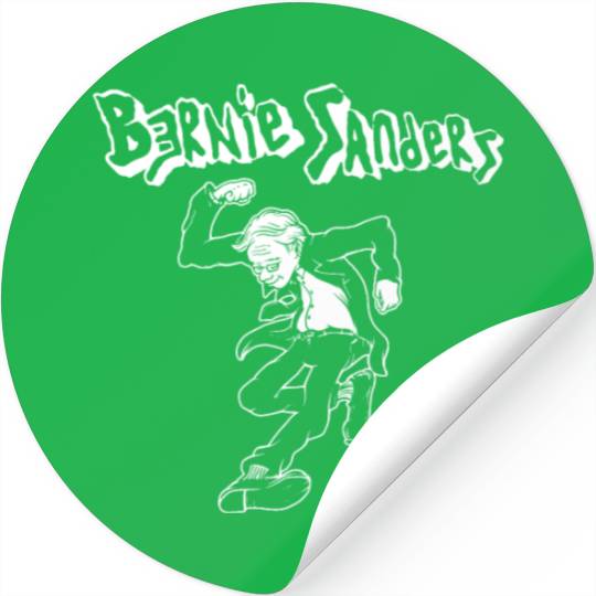 Bernie Sanders Punk Rock Circle Jerks Unisex berni Stickers