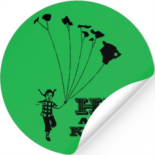 Men s Hawaii HI as a Kite Retro Vintage Revival Te