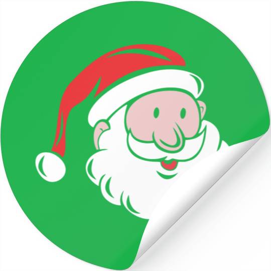 Santa Saint Nicholas Stickers