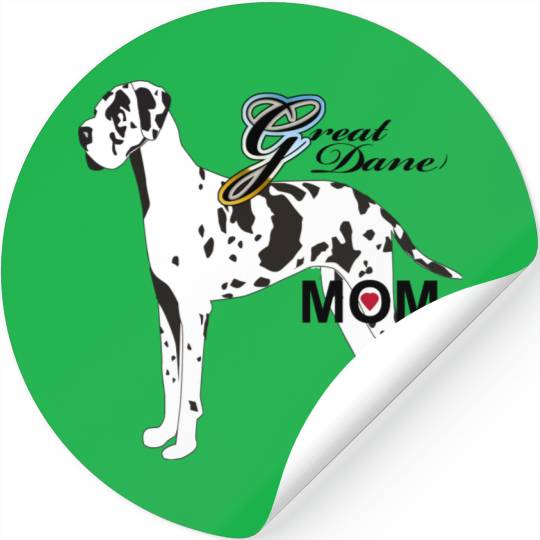 Great Dane Mom Stickers