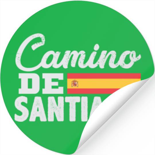 Camino De Santiago Way of Saint James Stickers