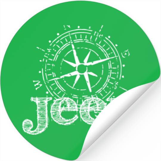compass north south west east jeep Stickers