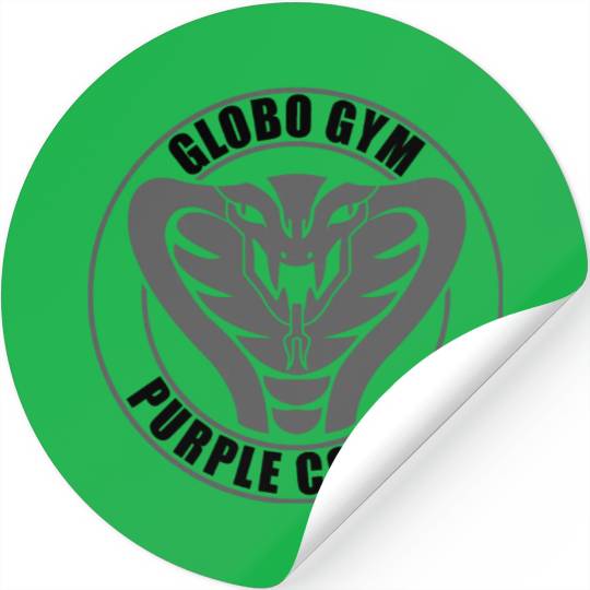 Globo Gym Purple Cobras Stickers