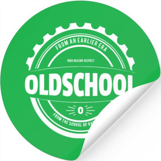 Old School Stickers