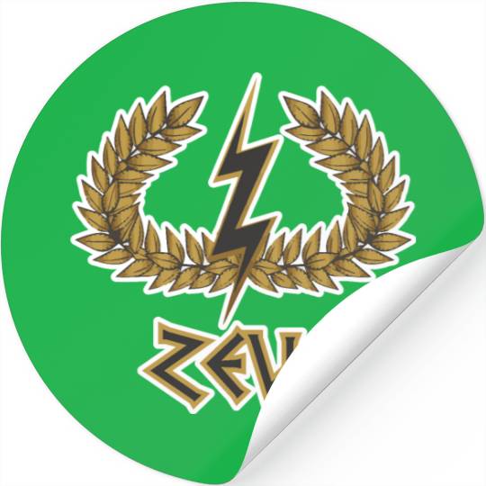 Zeus Stickers Greek Mythology Stickers Gift Stickers