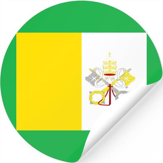 Vatican City Flag Stickers