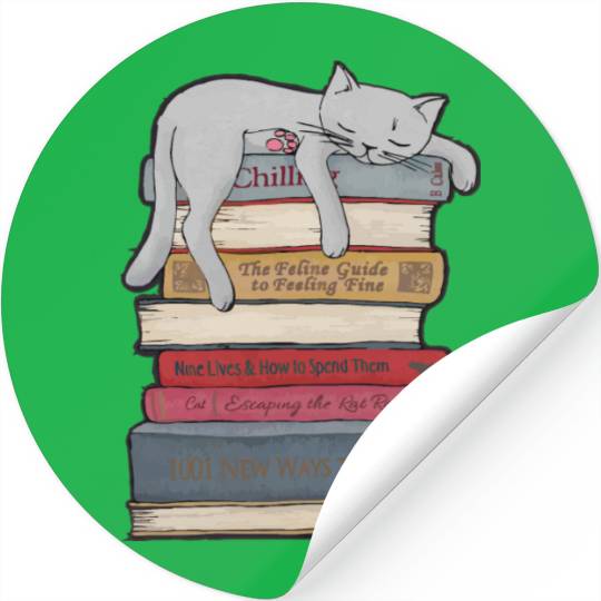 cat 12 Stickers