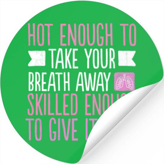 Funny Respiratory Therapist School Nurse Meme Gift Stickers