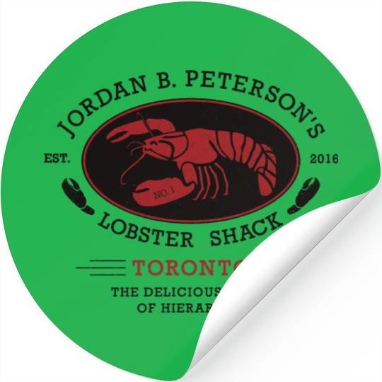 Jordan Peterson - Lobster Shack Hierarchy Stickers