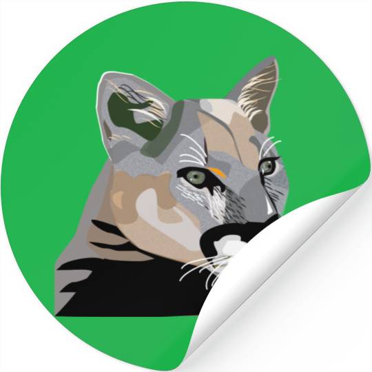 Cougar,Puma,Mountain Lion Stickers