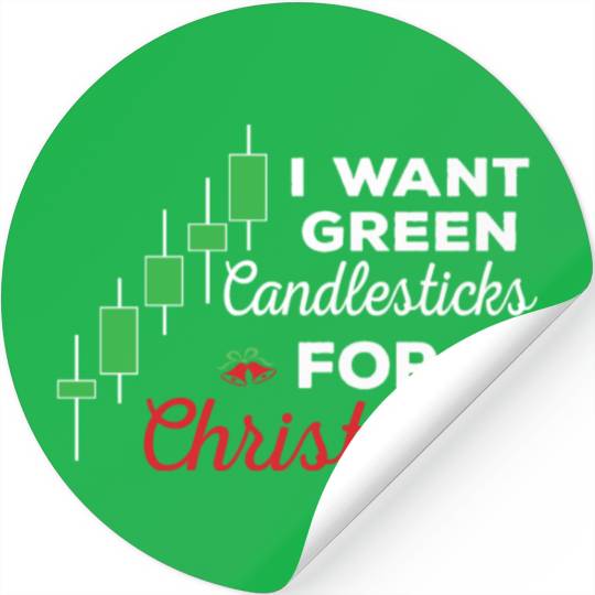Funny Christmas Stock Market Trading Stickers