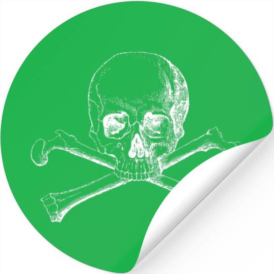 Skull and Crossbones Stickers